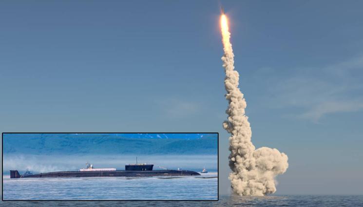 д - Русия изстреля балистична ракета „Синева“ от ядрена подводница до границата с НАТО (ВИДЕО)