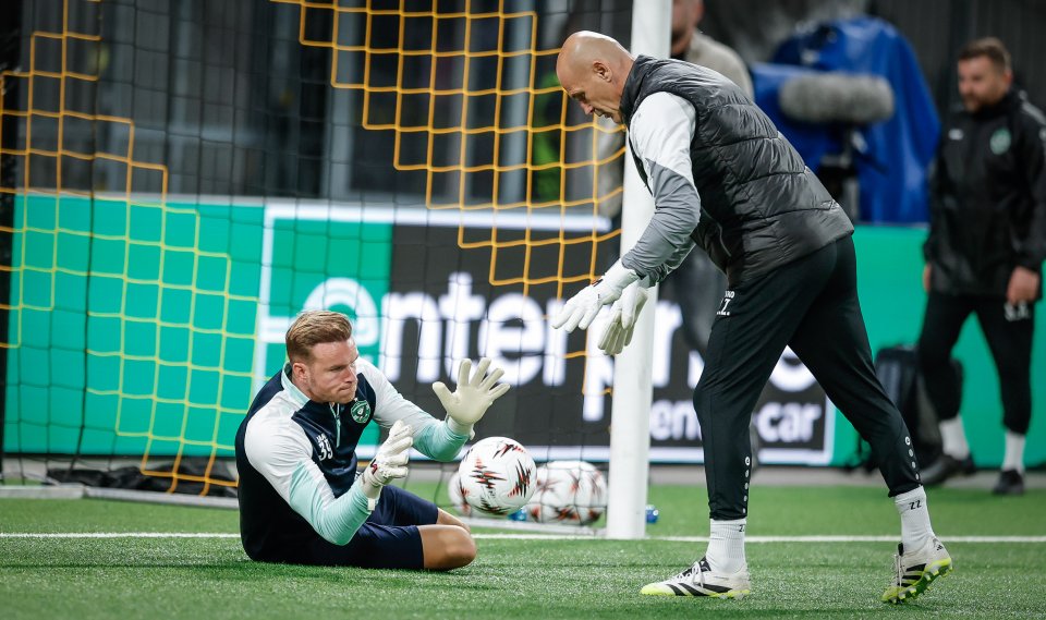 Тренировка на Лудогорец в Берн преди мача с Йънг Бойс1