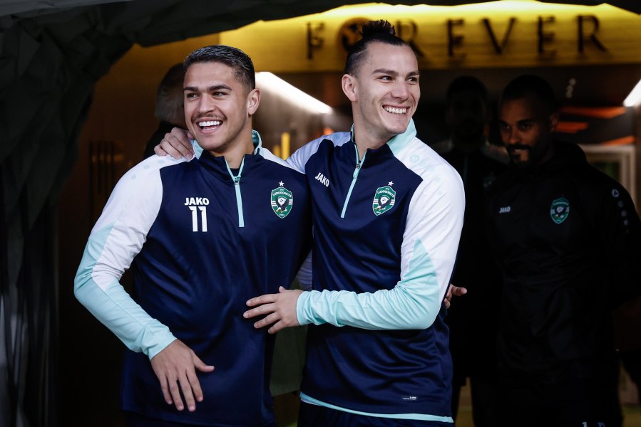 Тренировка на Лудогорец в Берн преди мача с Йънг Бойс1