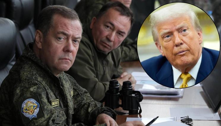 д - Дмитрий Медведев: САЩ са наш враг, а техният