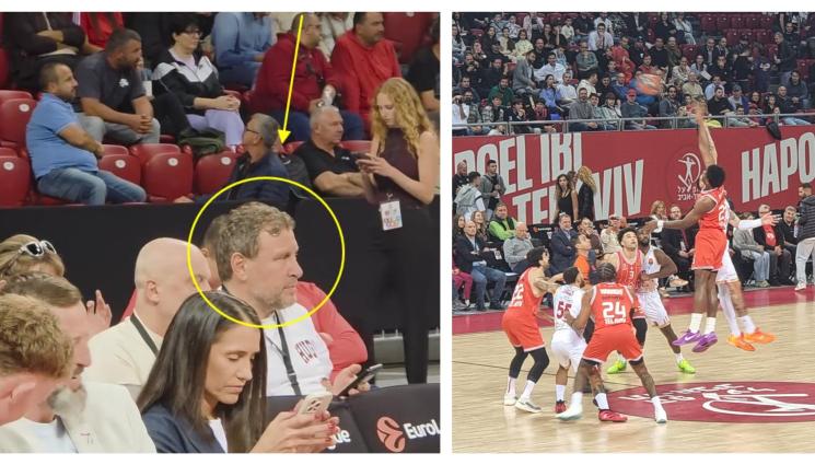 Апоел Тел Авив Евролига - Вили Вуцов изгледа петата поредна победа на „българския” Апоел Тел Авив