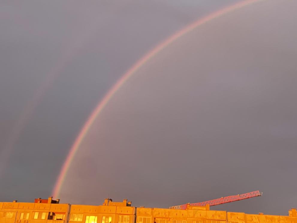 Жителите на София станаха свидетели на впечатляващо природно явление рано