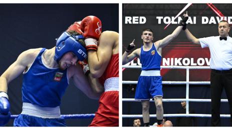 Никълъс Николов европейско по бокс за ученици