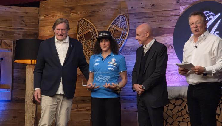 Федерика Бриньоне - Федерика Бриньоне спечели приза „Златен скиор - “ за 2025 година