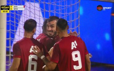 Йоанис Питас удвои преднината на ЦСКА срещу Берое