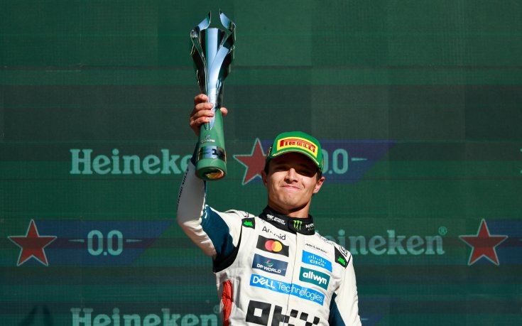 Ландо Норис показа доминация и спечели Гран При на Мексико, Беърман шокира всички