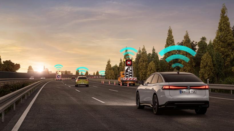 volkswagen car2x c2x технологии умни коли