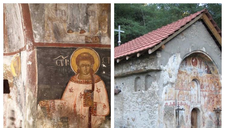 Св Пимен Зографски - Иманяри изнесоха икона от св. Пимен