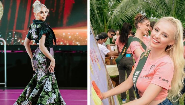 Татяна Мирошина - Футболната муза Татяна грее на „Мис Чар 2025“