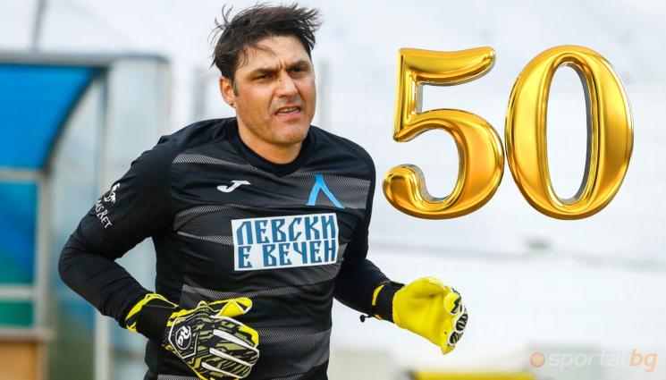 Димитър Иванков - Димитър Иванков - вратарят голмайстор стана на 50 г.