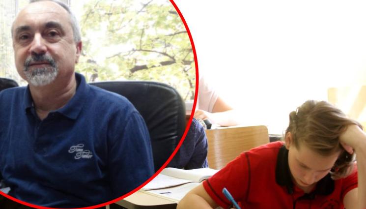 Любомир Любенов - Математикът Любомир Любенов пред 