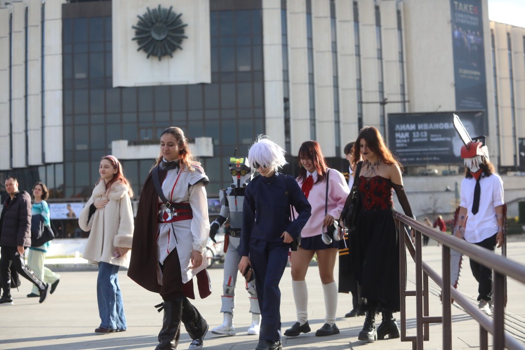 <p>Хелоуин в София</p>