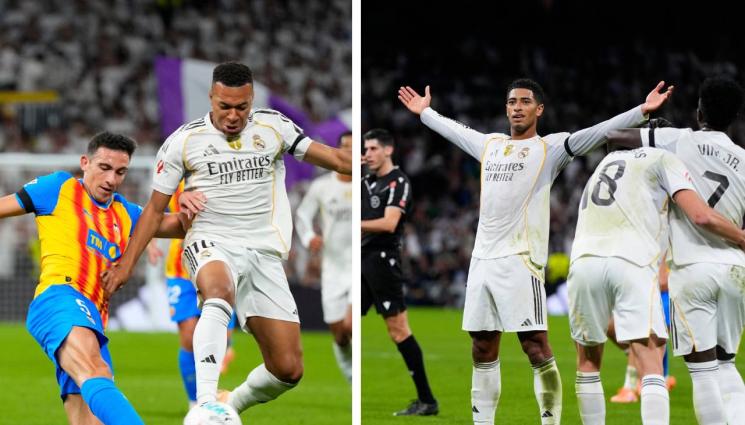 Реал Мадрид - Реал Мадрид смачка Валенсия за полувреме