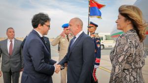 Румен Радев в Гиза