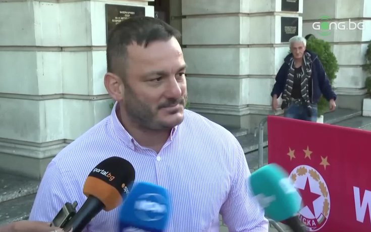 Новият шеф на ЦСКА Вангел Вангелов с първа изява пред медиите