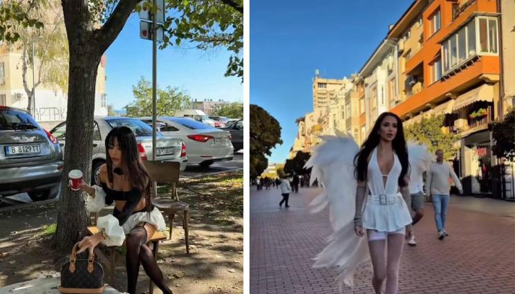 украинкаварна - Гола украинка обикаля Варна!