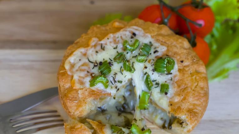 Пай с праз и картофи