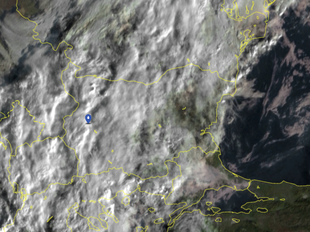 Облачността във вторник
