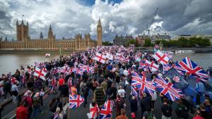 великобритания протест