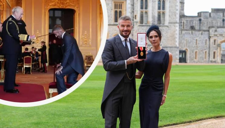 Дейвид Бекъм - Случи се. Рицарско звание за Дейвид Бекъм