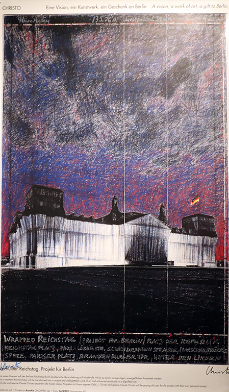 <p>Кристо и Жан-Клод Опакованият Райхстаг</p>