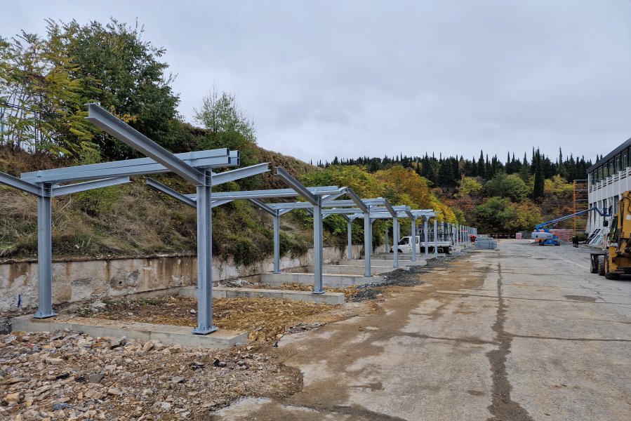 Ремонт на Спортна база Берое в Стара Загора1