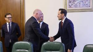 Щефан фон Шукман и Росен Желязков