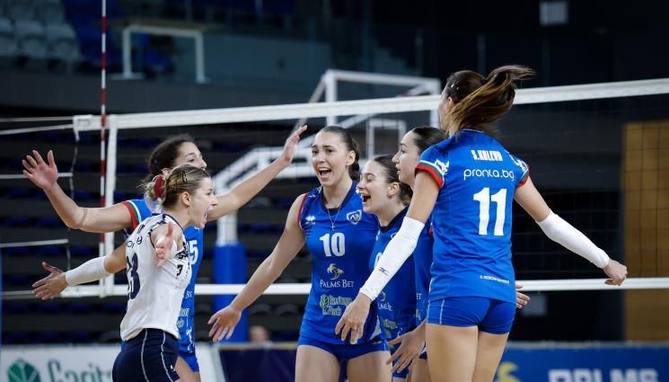 Левски волейбол - Волейболистките на Левски приключиха с Европа