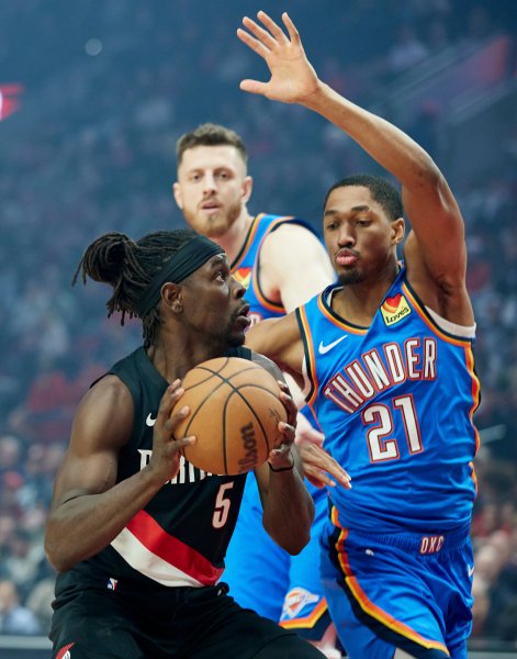 Портланд Трейл Блейзърс Оклахома Сити Тъндър1