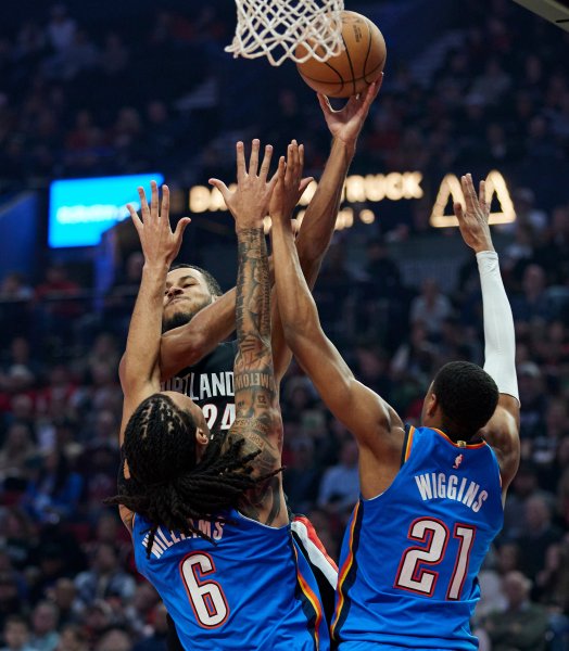 Портланд Трейл Блейзърс Оклахома Сити Тъндър1