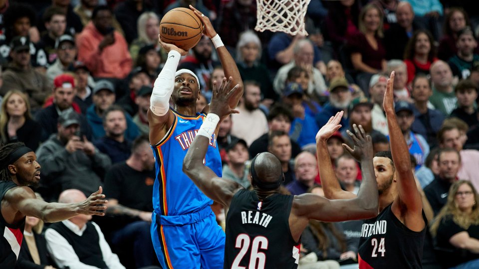 Портланд Трейл Блейзърс Оклахома Сити Тъндър1