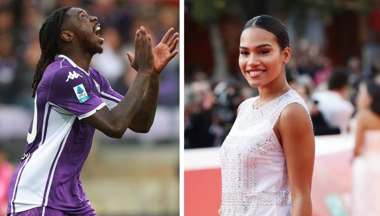 Мойс Кийн Вирджиния Стаблум - Национал на Италия флиртува с Мис Вселена Италия