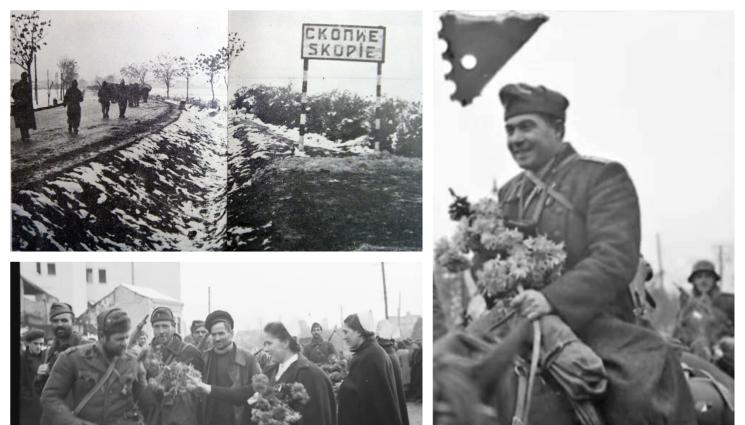 с - Скопие посреща с цветя и сълзи БГ войската