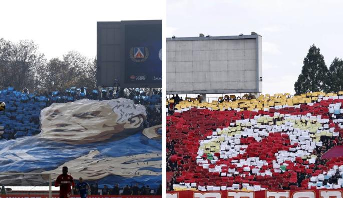 Левски ЦСКА хореографии