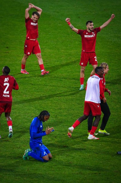 Радостта на ЦСКА след победата над Левски1