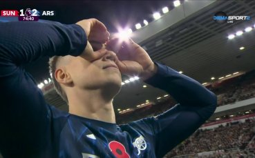 Леандро Тросар направи пълен обрата за Арсенал с фантастичен гол