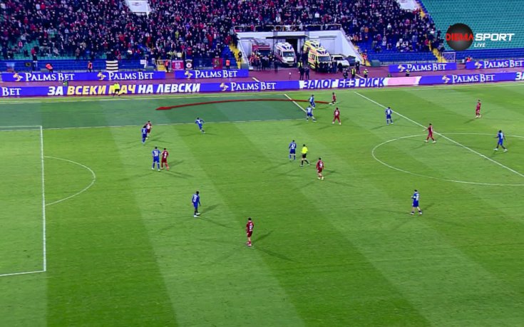 Анализ на гола на Джеймс Ето'о за ЦСКА срещу Левски