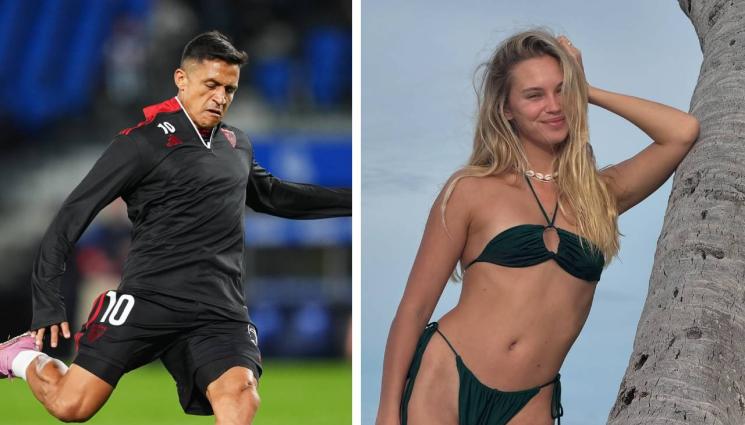 Алексис Санчес Александра Литвинова - Алексис Санчес стана тайно татко