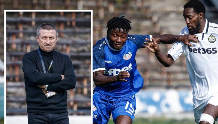 Футбол - Анатоли Нанков избухна срещу съдиите след 1:2 от Славия