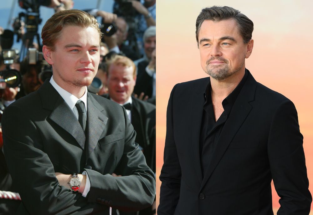 Леонардо ди Каприо преди и сега