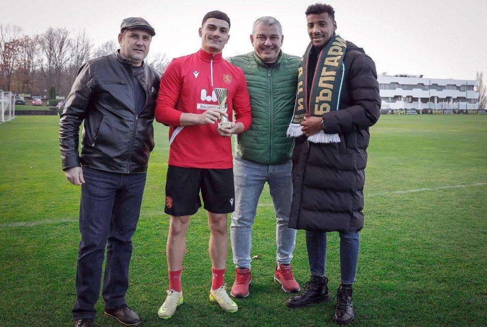 Тренировка на младежкия национален отбор по футбол, 11.11.2025 г.