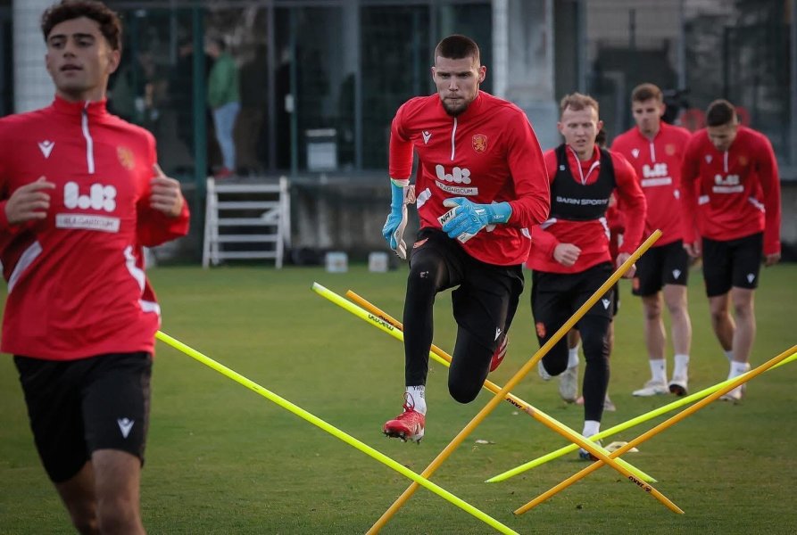 Тренировка на младежкия национален отбор по футбол1