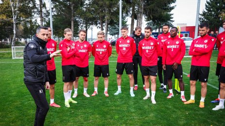 Тренировка на ЦСКА