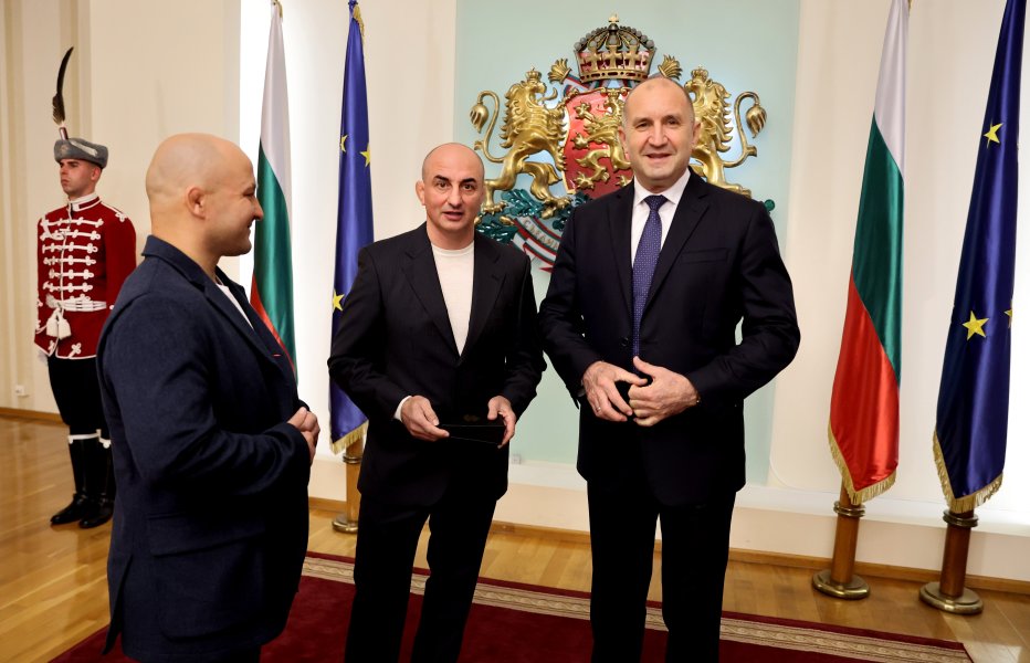 Президентът Румен Радев награди с Почетен знак изявени спортисти1