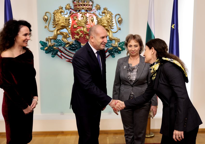 Президентът Румен Радев награди с Почетен знак изявени спортисти1