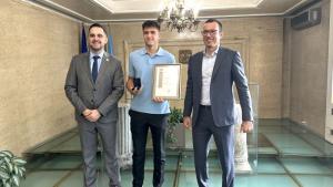 Александър Василев награждаване София кмет