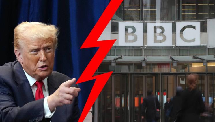 трумп би би си - ТРЪМП СМАЧКА БИ БИ СИ!