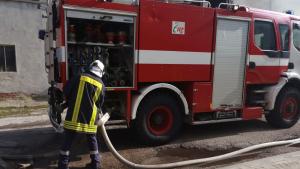 пожар Хасково