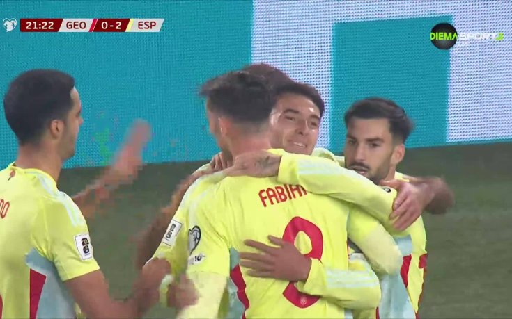 Мартин Субименди удвои преднината на Испания срещу Грузия