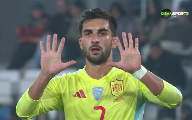 Феран Торес отбеляза трето попадение за Испания срещу Грузия